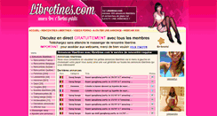 Desktop Screenshot of libretines.com